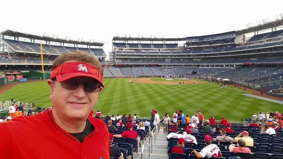 Laurence "Marlins Man" Leavy, Miami Marlins fan.