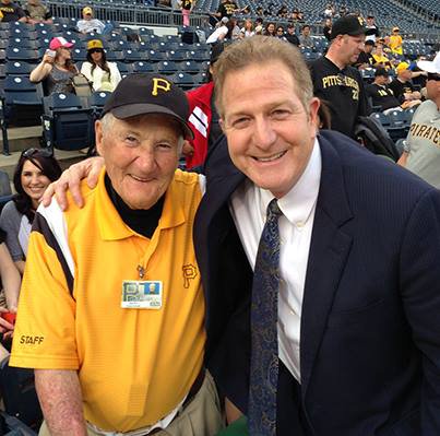 Photo of Phil Coyne, Pittsburgh Pirates usher.