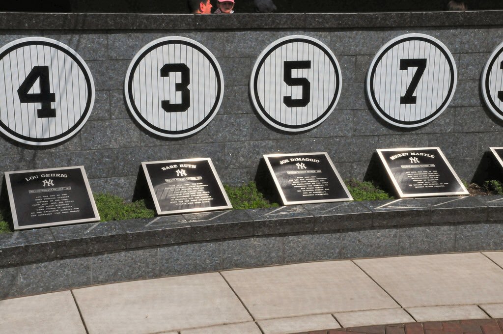 Monument Park at Yankee Stadium