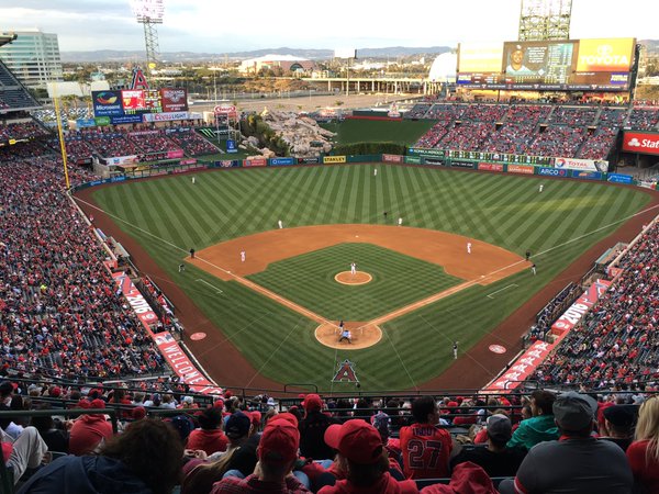 Angel Stadium of Anaheim, Home of the Anaheim Angels