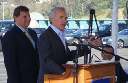 Photo of Frank McCourt, former owner of the Los Angeles Dodgers.