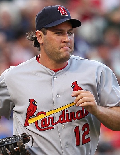 Photo of Lance Berkman of the St. Louis Cardinals.