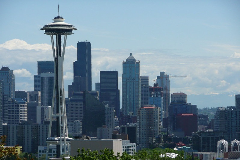 Photo of the Seattle, Washington skyline.