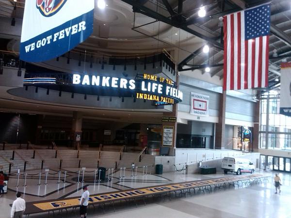 Bankers Life Fieldhouse Atrium