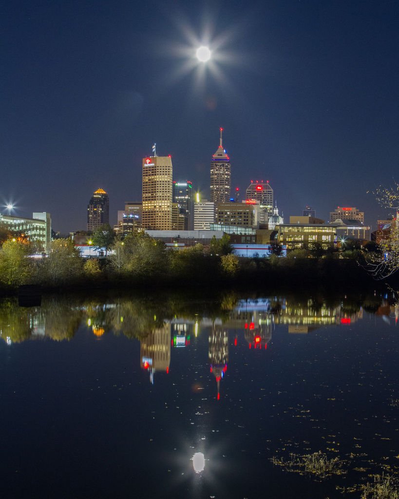 Indianapolis, Indiana Skyline