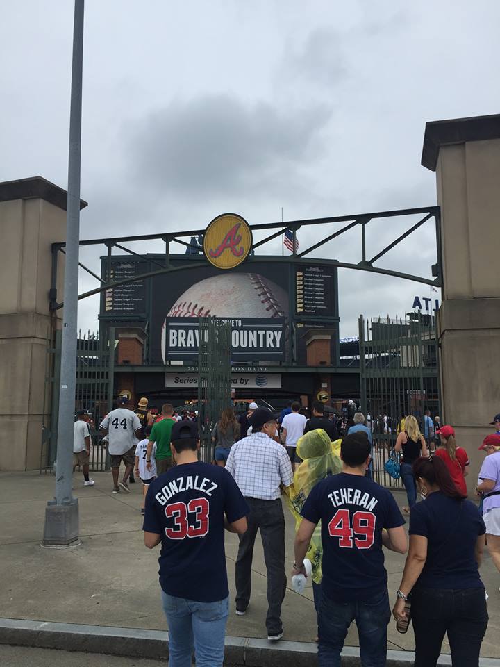 Turner Field North Entrance, Home of the Atlanta Braves