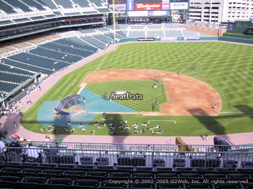 Seat view from section 322 at Comerica Park, home of the Detroit Tigers