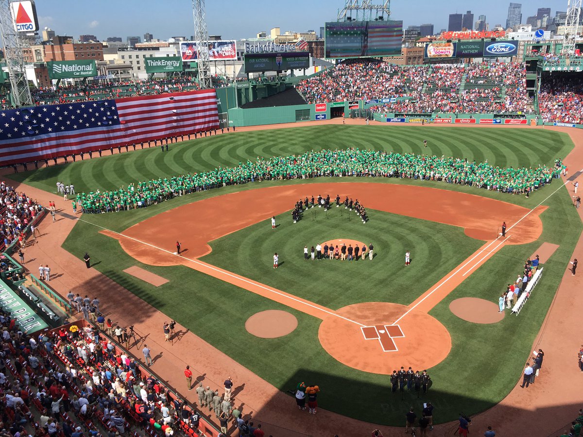 Vietnam Veterans Ceremony - Fenway Park, Home of the Boston Red Sox